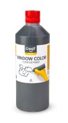Fnsterfrg CREALL 500ml konturfg. svart