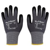 Montagehandske MY-T-GEAR nitril gr� 10