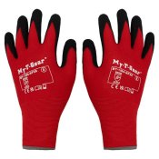 Montagehandske MY-T-GEAR nitril r�d 6