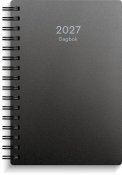 Dagbok 2027 PP-plast svart