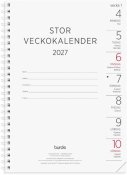 Stor Veckokalender 2027 refill