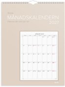 V�ggkalender Stora M�nadskalendern 2027