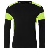T-shirt l/� TOP SWEDE 212 sv/fl gul L