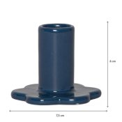 Ljusstake STAR TRADING Bloom bl� 2/fp