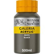 Akrylf�rg Galeria 500ml svart