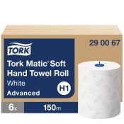 Handduk TORK Adv H1 vit 150m