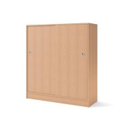 Skp 3xA4 skjutdrrar 132,5cm bok