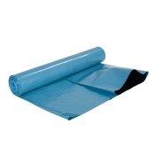 Sops�ck 410L bl�/svart LD 80my 10st/rulle