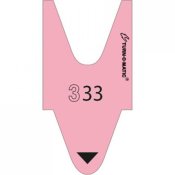 K�biljett T80 Rosa 3000st/rl