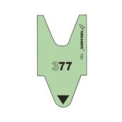 Kbiljett T80 Grn 3000st/rl, 6rl/fp