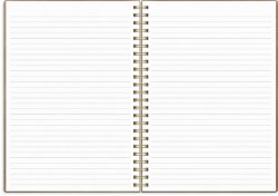 Kalender Study Twist A5 mocca 26/27