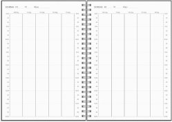 Kalender Study A5 stone 26/27