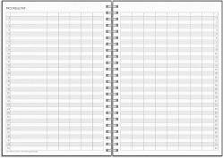 Kalender Study A5 stone 26/27