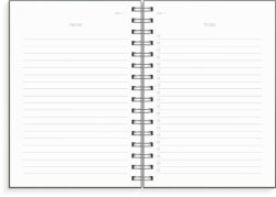 Anteckningsbok BURDE A5 To Do gr�n