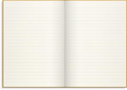 Ant.bok BURDE A5 textil linj senapsgul