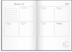 Kalender Doodle inbunden 26/27