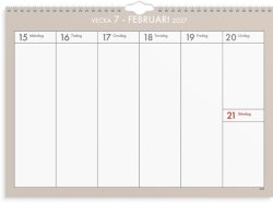 V�ggkalender Veckoplan 26/27