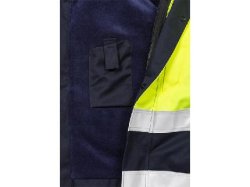 Flam Vinterjacka Varsel Gul/Marin 2XL