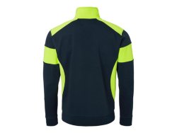 Sweatjacka TOP SWEDE 223 sv/fl gul XS