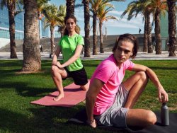 T-shirt funktion 029039 dam marin XS