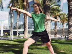 T-shirt funktion 029038 marin L