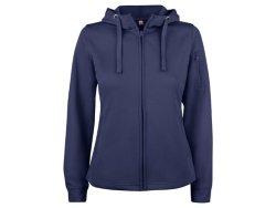 Hoodie zip funktion 021015 dam marin M