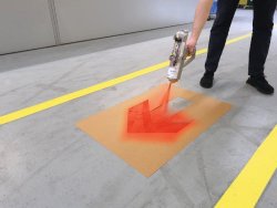 Markeringsfrg DURALINE 750 rd