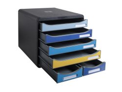 Blankettbox EXACOMPTA BeeBlue 6 ldor