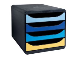 Blankettbox EXACOMPTA BeeBlue 4 ldor