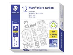 Reservstift STAEDTLER 0,3mm HB 12/FP