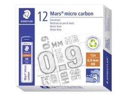 Reservstift STAEDTLER 0,9mm HB 12/FP
