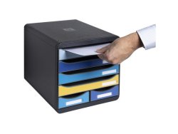 Blankettbox EXACOMPTA BeeBlue 6 ldor