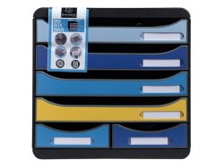 Blankettbox EXACOMPTA BeeBlue 6 ldor