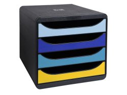 Blankettbox EXACOMPTA BeeBlue 4 ldor