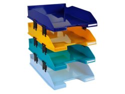 Brevkorg EXACOMPTA BeeBlue A4 4/fp