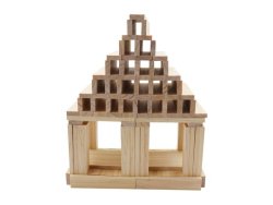 Byggklossar tr 12x2,5x0,8 cm 1000st