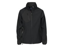 Softshelljacka dam Projob 2423 svart M
