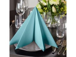 Servett TORK LinStyle aqua 39x39cm 50/fp