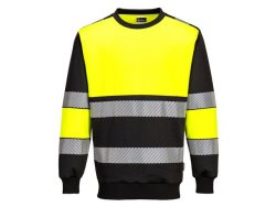 Varselsweatshirt PW376 Hi-Vi Klass 1 XL