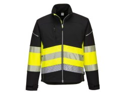 Varselsoftshell 3L PW375 Hi-Vis Kl 1 3XL