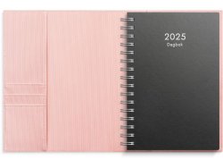 Dagbok 2025 rosa