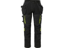 Hantvbyxa stretch 2569 STP dam svart 38