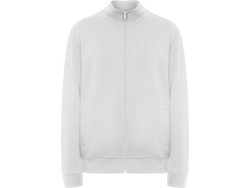 Sweater zip PF ulan unisex vit 3XL