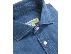 Skjorta comfort COTTOVER Denim GOTS XL