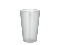 Plastglas teranvndbara 40cl 50/fp