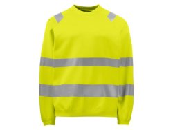 Sweatshirt varsel Projob 6106 gul kl3 M