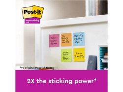Notes POST-IT SS rec 102x152mm gul 4/fp