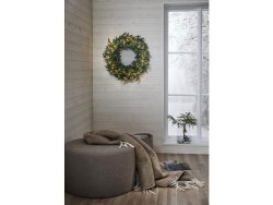 Krans Greyland med belysning 80cm