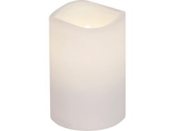 Blockljus STAR T LED Paul 11,5cm vit