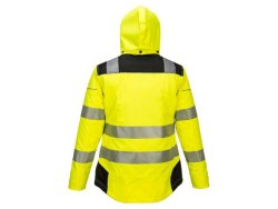 Vinterjacka PW382 dam varsel gul/sva M